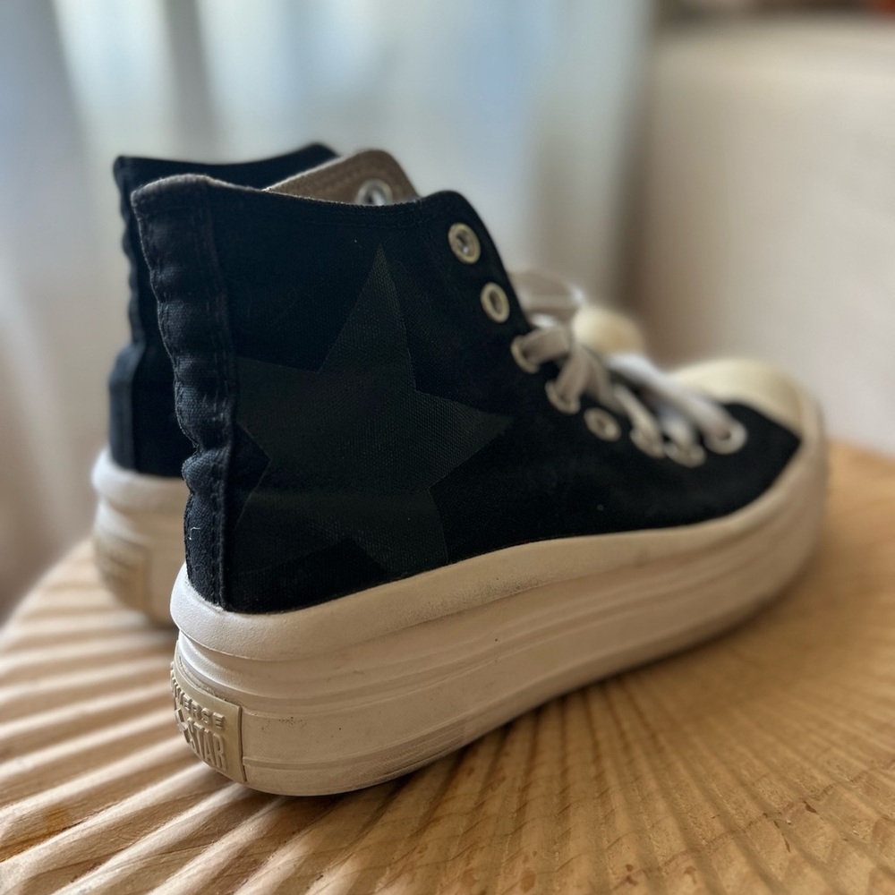 Converse Black and White Canvas High-Tops